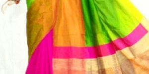Half Half Cotton Handloom Saree