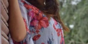 Ladies Cotton Flower Printed Top