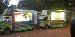 LED Mobile Van Advertising