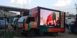 L Shape Road Shows LED Screen Canter