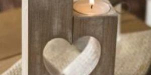 Wooden Candle Stand