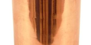 Copper Plain Glass ring no. 1 with Lid