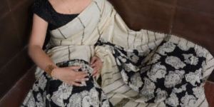 Handloom Linen Chanderi Sarees