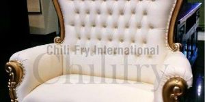 Two Seater Sofa Cum Chair with High Back