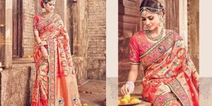 M N Banarasi Silk Sarees