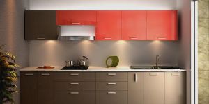 Straight Modular Kitchen