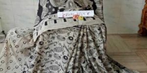 Crepe Silk Kalamkari Sarees