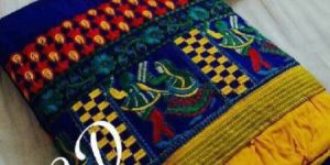 Satin Cotton Embroidery Suits