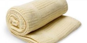 Yellow Cellular Blanket