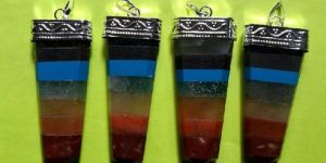 Seven Chakra Flat Pencil Pendants