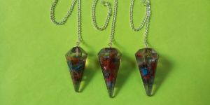 Seven Chakra Orgone Pendulums