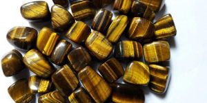 Tigers Eye Tumbled Stones