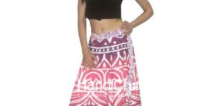 Shaded Designer Rapron Skirt