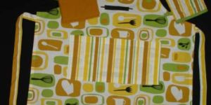 Cotton Printed Kitchen Linen Set
