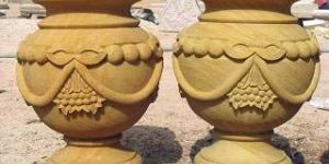 Sandstone Flower Pots