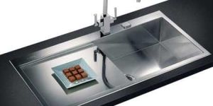 Single Sink With Drain Board