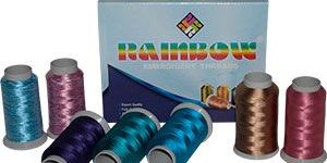 Rainbow Embroidery Threads