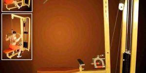 Lat Pulldown Machine, Rowing Machine