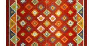 Hand Loom Weaving Wool Kilim Rug