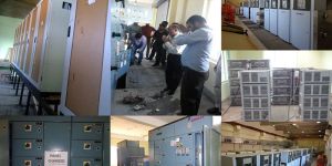 Switchgear Panel Battery Installation