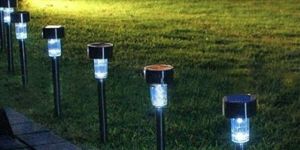Solar Outdoor LED Lights by GeoPower