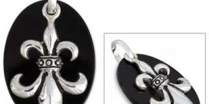 Silver Black Onyx Pendant