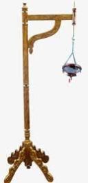 Wooden Shirodhara Stand