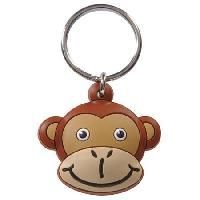 Hanging Monkey PVC Keychains