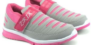 Ladies Grey & Pink Shoes
