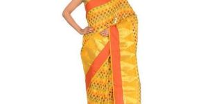 Ladies Trendy Cotton Banarasi Sarees