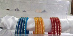 Silk Thread Stone Bangles