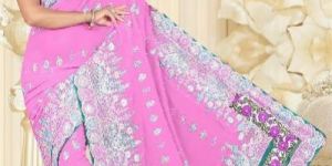 Aarya Ethnics Georgette Embroidered Sarees_DN-2006-C