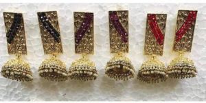 Ladies Artificial Traditional Earrings