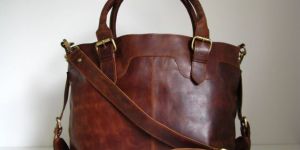 Leather Retro Messenger Bag