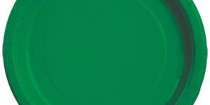 Green Paper Plates