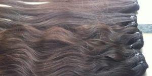 Virgin Wavy Machine Weft Hair