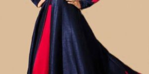 Designer Red Embroidery Salwar Suit