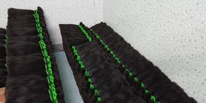 Human Hair Double Drawn
