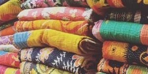 Vintage Kantha Quilt