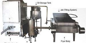 Rectangular Fryer with Wooden Heat Exchanger