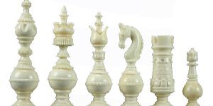 Camel Bone Series Tower Chess Pieces