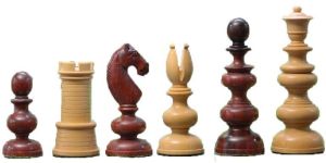 Ebony Wood Chess Set