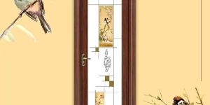 Printed Aluminium Bathroom Doors