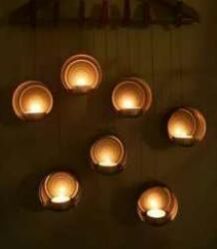 Hanging Tea Light Holder