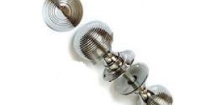 Nickel Beehive Door Knob