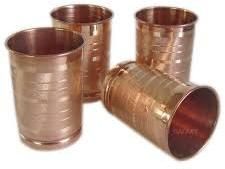 Copper Silver Touch Glass