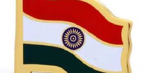 Indian Flag Lapel Pins - Custom Made