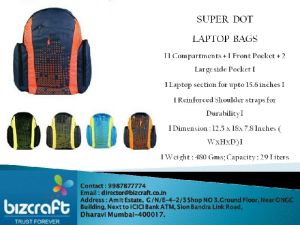 SUPER DOT LAPTOP BAGS