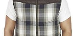 SOC 135 Smart Check Quilted Sleeveless Jacket