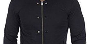 SOC Black Italian Fleece Bonded Jacket